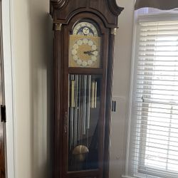 Vintage grandfather clock