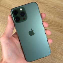 iPhone 13 Pro  Max Unlocked - 256GB  - Alpha Green - 12-Month Warranty - No Credit Needed - 20% Down! 