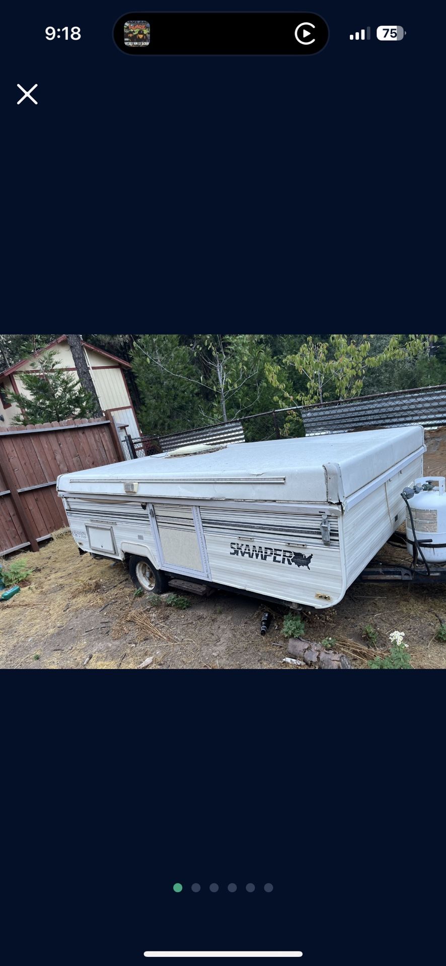 Skamper Pop Up Trailer