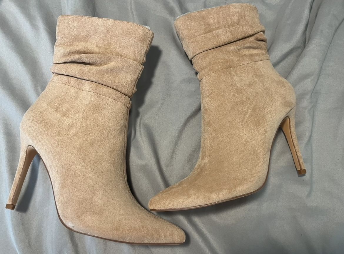 Tan Suede Boots