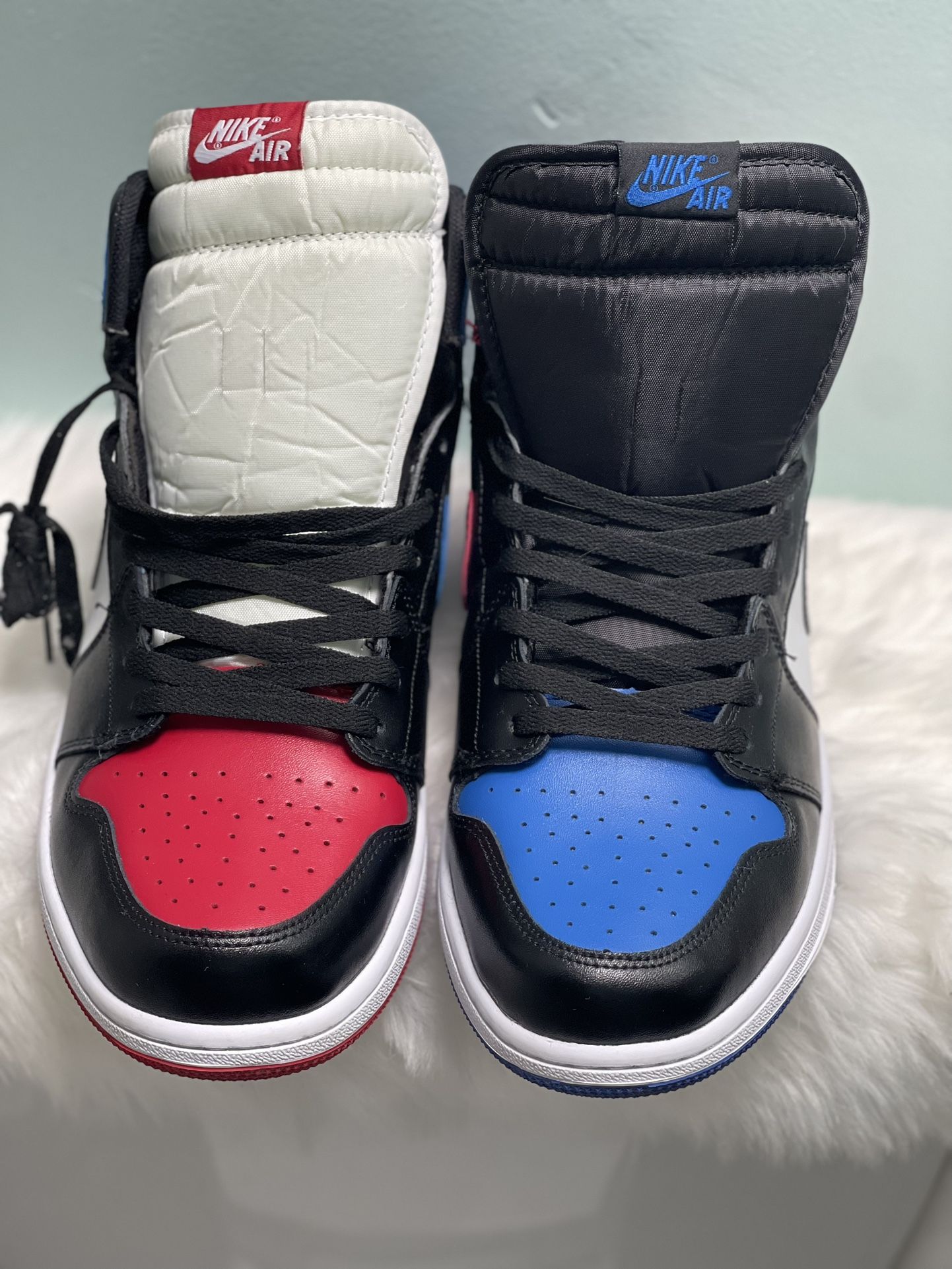 Air Jordan 1 High OG Top 3 Banned Royal What the 555088 026 Size 13 US Pre-owned