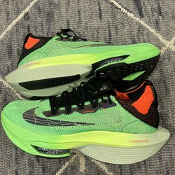 Nike Zoom Alphafly Next% FK2 Running Shoes Ekiden Green  men’s size 11  