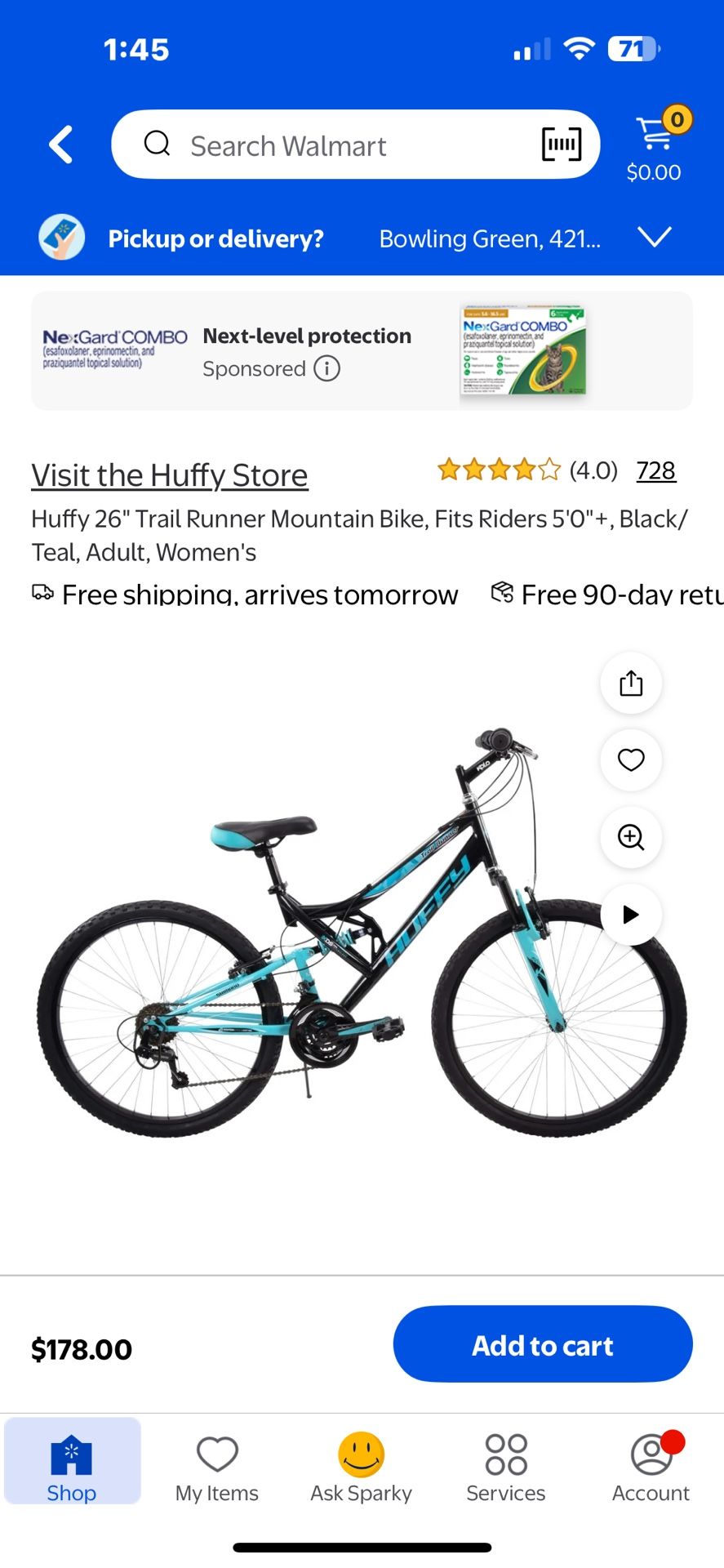 Adult Mountain Bike