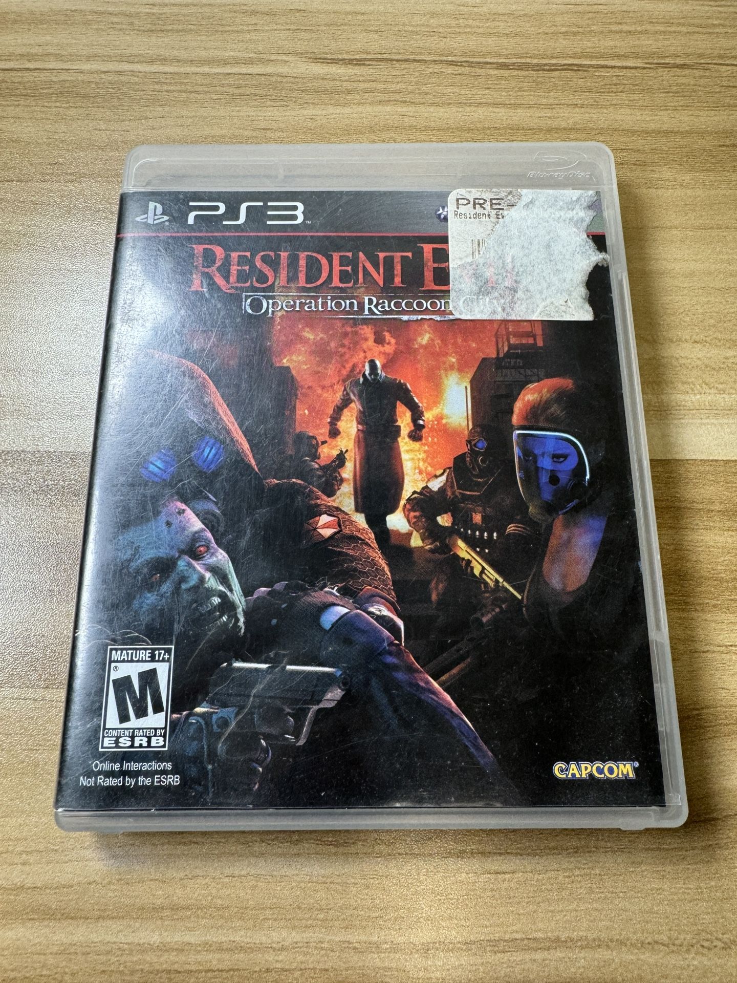 PS3 Resident Evil Operation Raccoon City