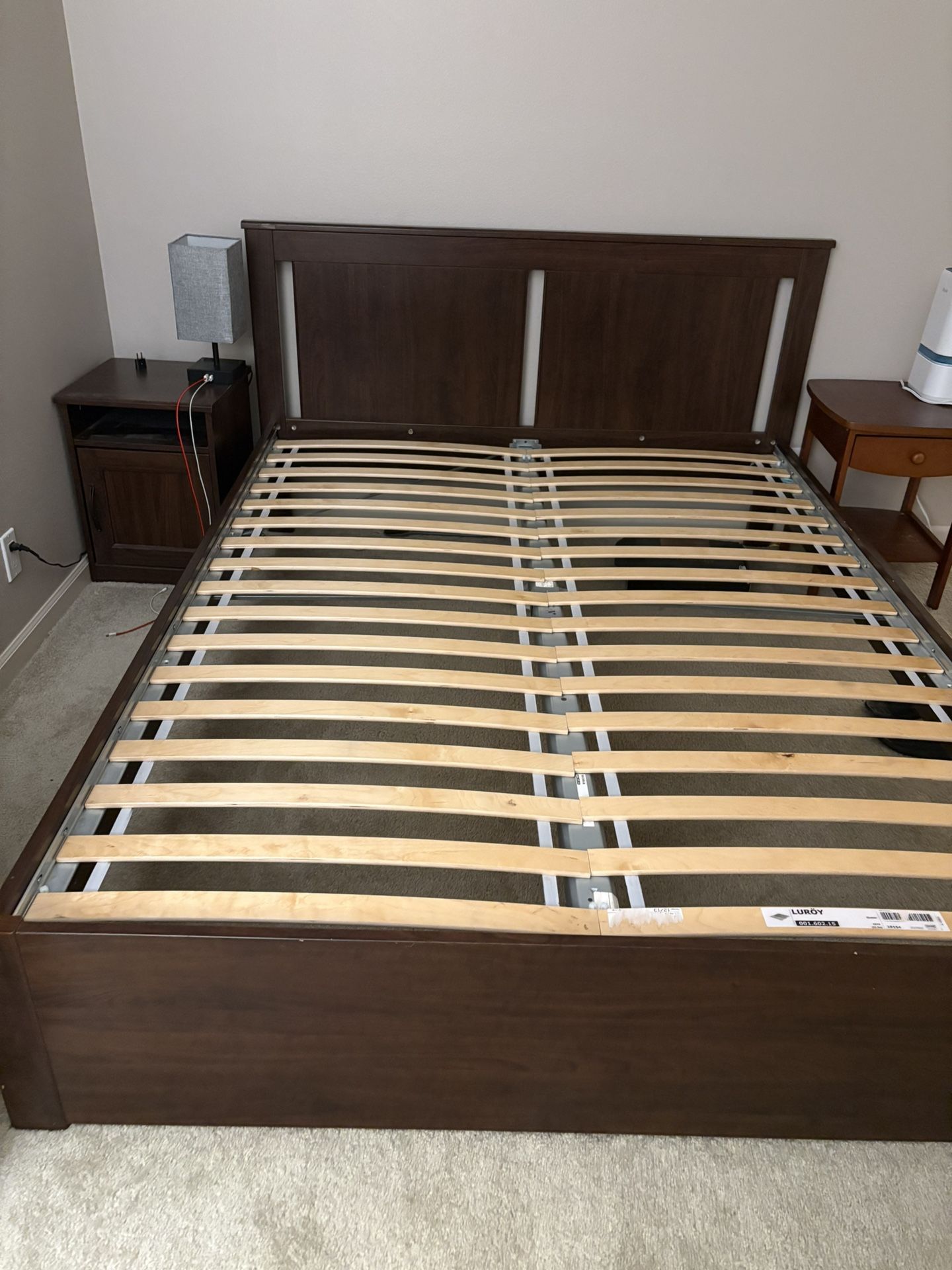 Ikea Luroy Queen Size Bed Frame