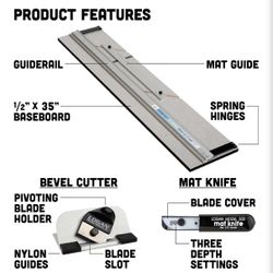 art supplies Bought used and decided I really dont need this  Logan COMPACT MAT CUTTER 301
