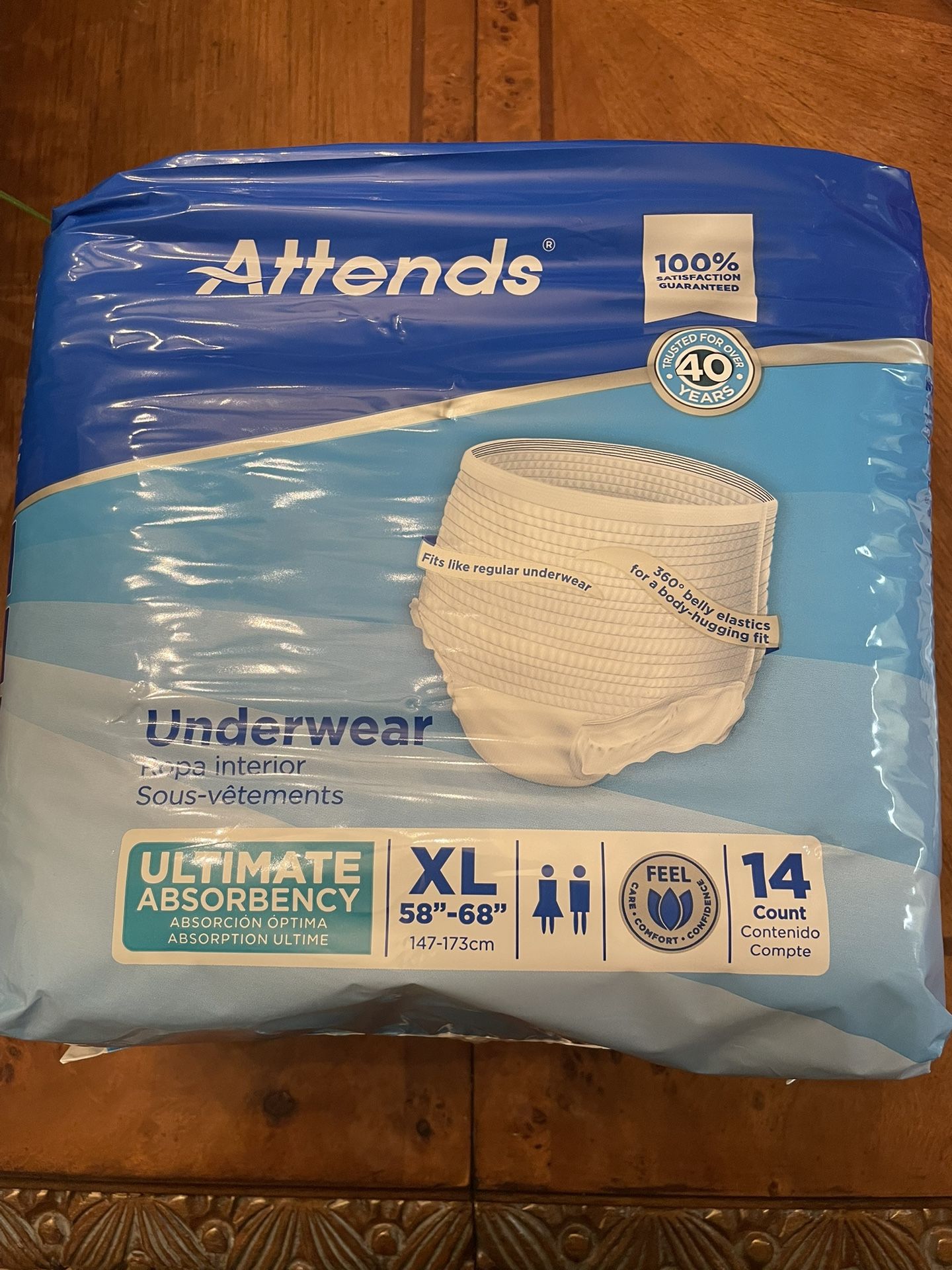 Attends XL Ultra Absorbent Adult Diapers