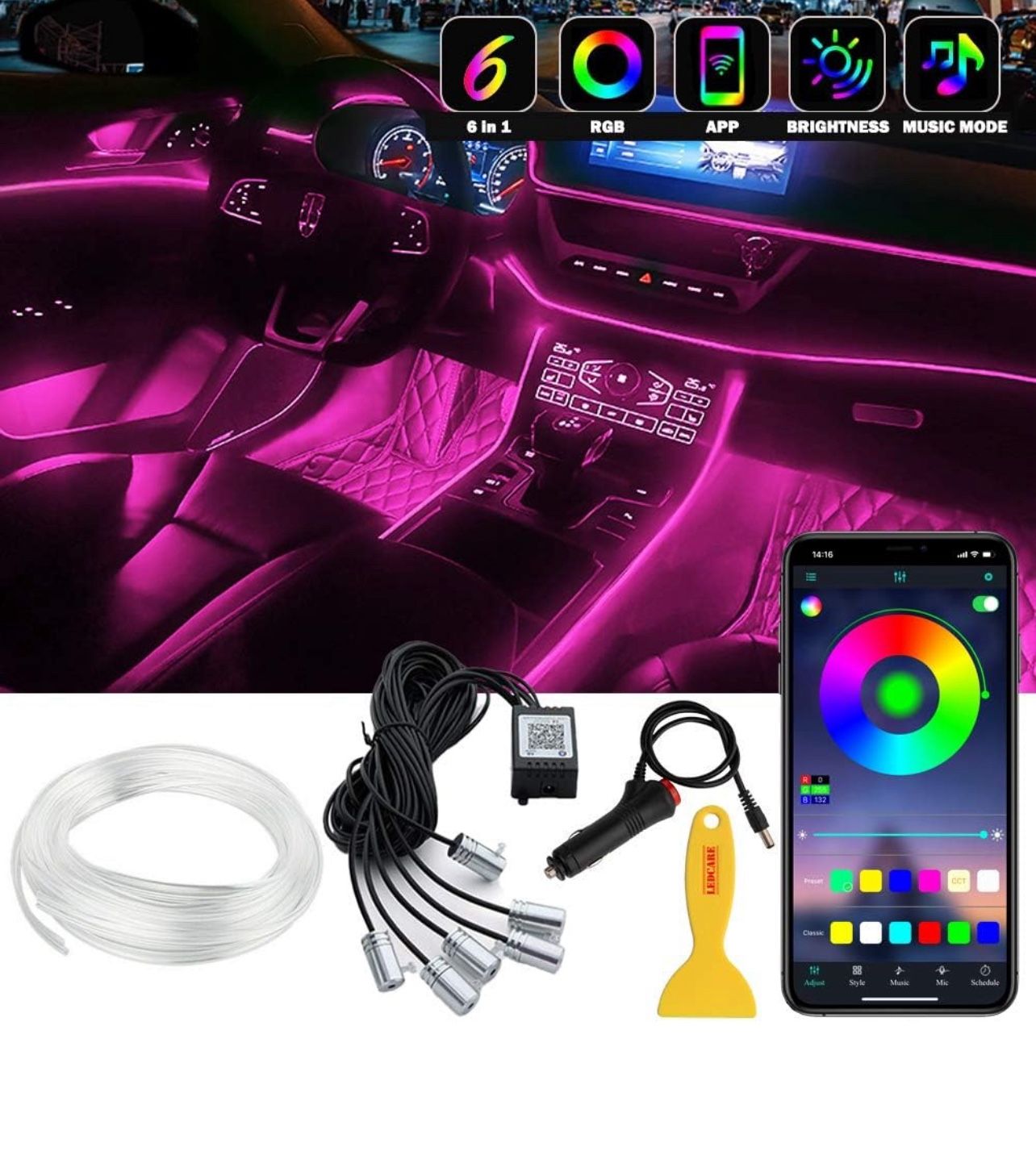 LED Interior Car Lighting