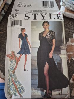 Style dress pattern