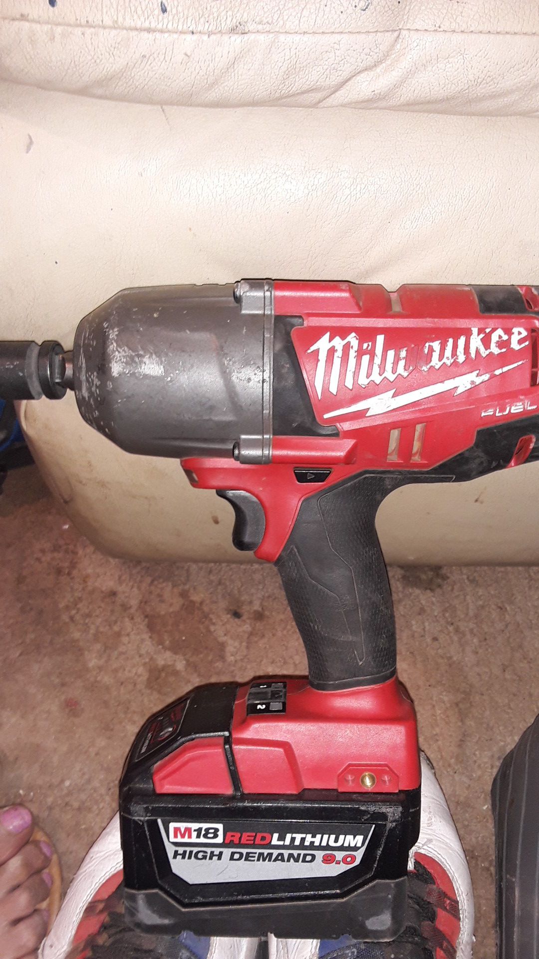 Milwaukee impact wrench 1/2 square ring