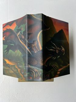 Harry Potter And The Deathly Hallows Deluxe Edition Book 2007 SIGNED