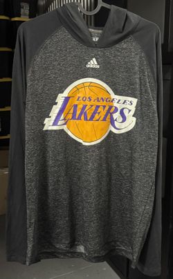 Los Angeles Lakers Adidas Climalite Hooded Tee