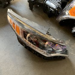 2016-2018 Kia Optima Passenger Side Dual Projector With Led Headlight