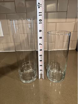 Cylinder Glass Bases 3” Wide