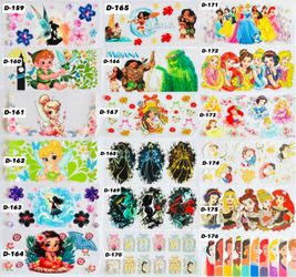 Disney Princesses UV dtf cup wraps