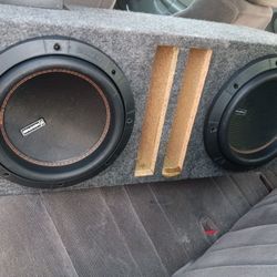 Memphis M6 Subwoofers And Amp+