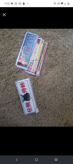 40 anime mini slap stickers