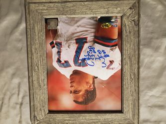 Autographed authentic photos nfl