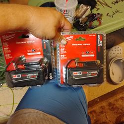 Milwaukee batteries