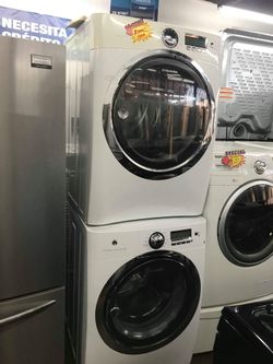 Washer and dryer