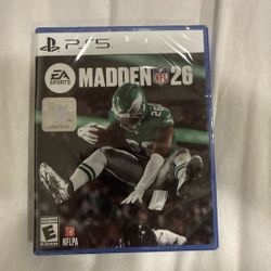 MADDEN 26 FOR PS5 BRAND NEW - SEALED