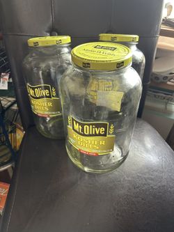 Empty jars