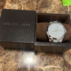 Baby Blue Michael Kors diamond watch