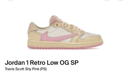 Travis shy pink size 3Y