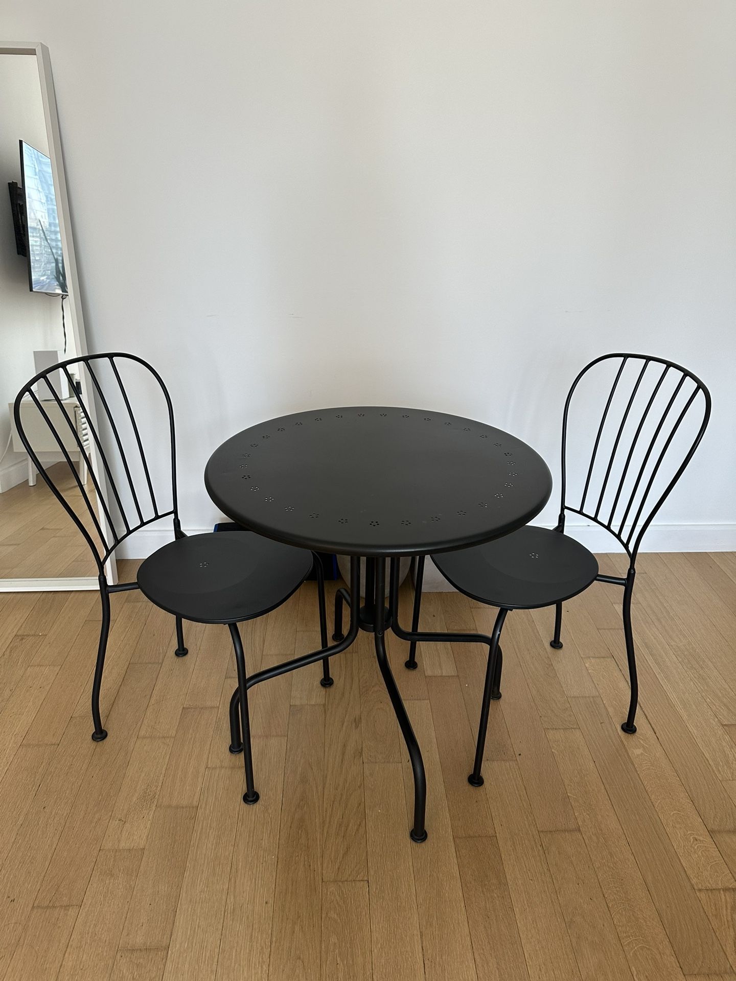 IKEA LACKO table & 2 chairs