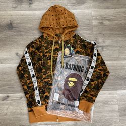 MCM x BAPE ZipUp