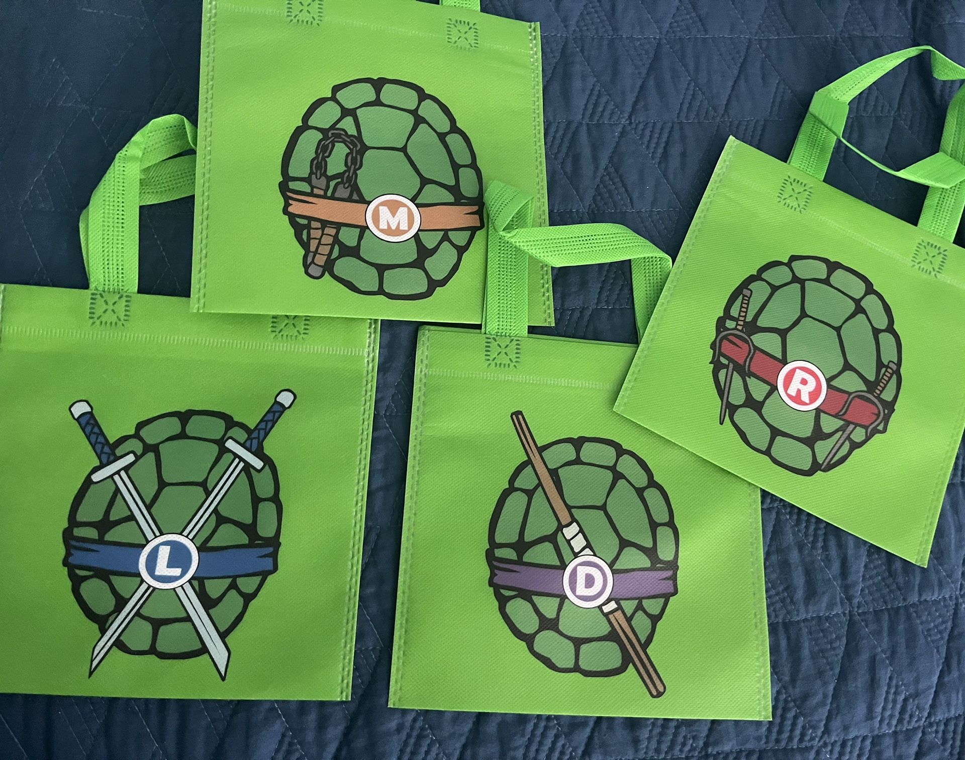 Ninja Turtle Party Favor Bags