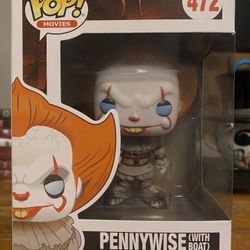 It Pennywise With Boat Funko Pop New