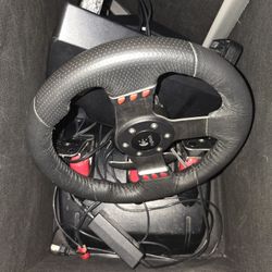 Logitech G27 Steering Wheel & Pedals