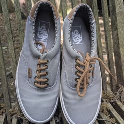 VANS Era 59 Low Top Shoes / Sneakers - Canvas Gray Chevron