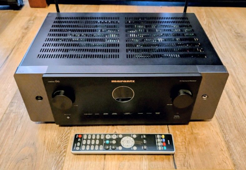 Marantz Cinema 60
7.2-channel home theater receiver with Dolby Atmos®, Bluetooth®, Apple AirPlay® 2, and Amazon Alexa compatibility
