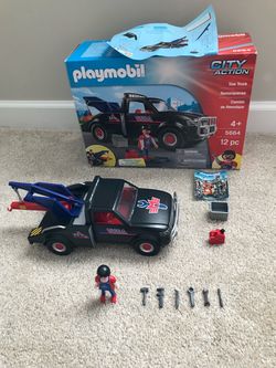 Playmobil Tow Truck Toys Complete Set