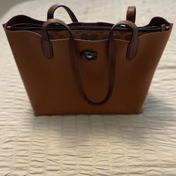 Coach Willow Leather Tote