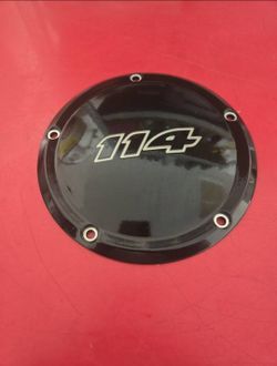 OEM Black Harley Davidson Touring 114 Primary Derby Cover 2017-2023