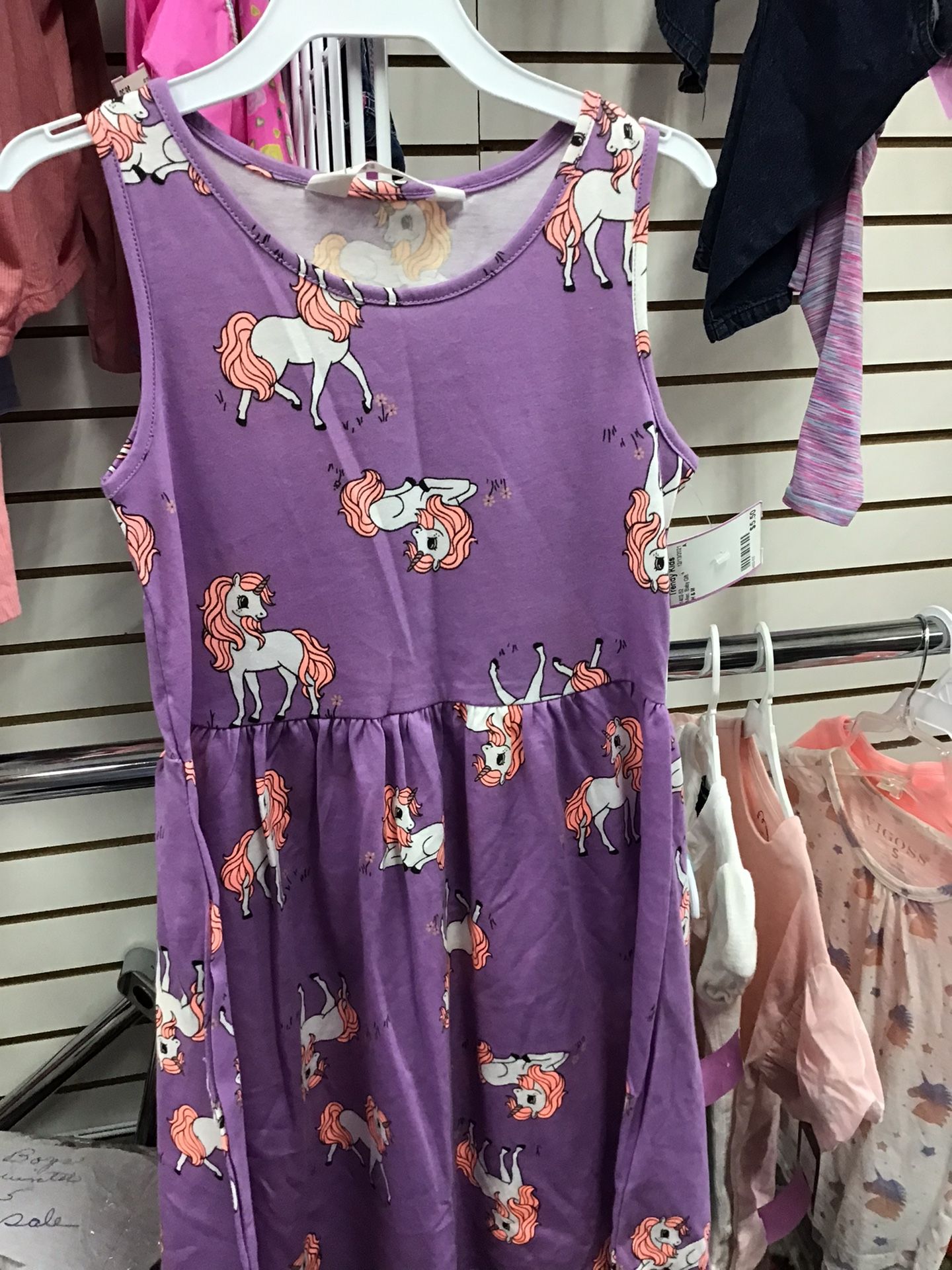 Unicorn Dress Size 6/7