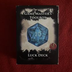 New Game Masters Toolbox Luck Deck 