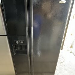 Whirlpool Black Side by Side Refrigerator Option in NC