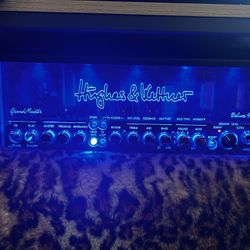 Hughes & Kettner GrandMeister Deluxe 40 4-Channel 40-Watt Guitar Amp Head+ WMI-1 +FSM-432 MK IV MIDI board