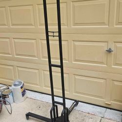 Bike Rack For 4 Bikes Metal With Locking Wheels