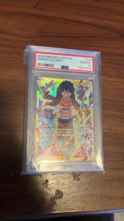 Monkey D Luffy 9 OP09 PSA 10