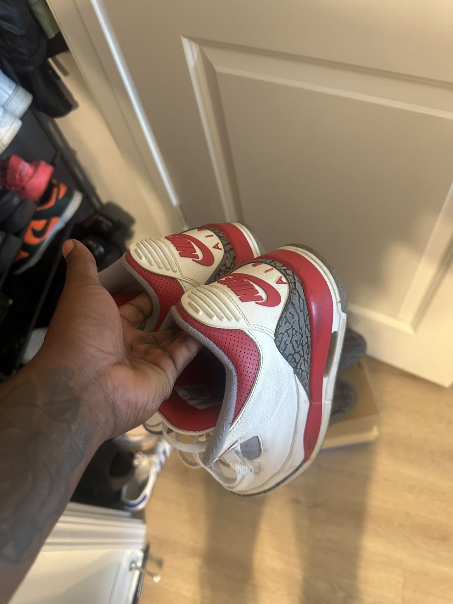 Fire Red 3s