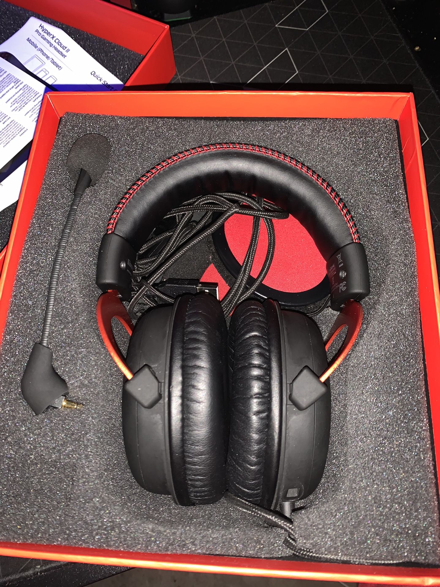 HyperX cloud II gaming headset