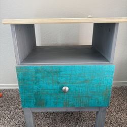Two Wooden Nightstands