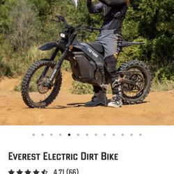 E Bike Dirt Bike Gotrax Everest 