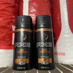 2 New Axe Spray