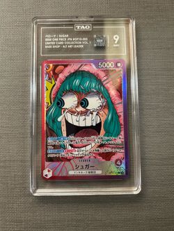 Sugar OP10-003 Limited Card Collection Vol. 1 Alt Art Foil Japanese TAG 9